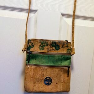 Natural Cork Crossbody Bag